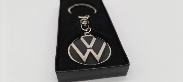 Volkswagen İle Uyumlu Metal Anahtarlık, Yeni VW Logolu Anahtarlık - 0