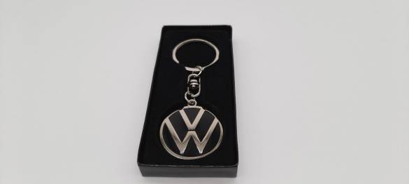 Volkswagen İle Uyumlu Metal Anahtarlık, Yeni VW Logolu Anahtarlık - 1